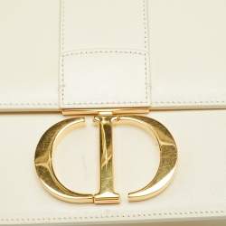 Pre Owned حقيبة كتف ديور 30 مونتين جلد كريمي