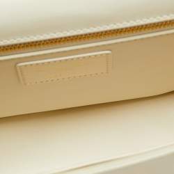 Pre Owned حقيبة كتف ديور 30 مونتين جلد كريمي
