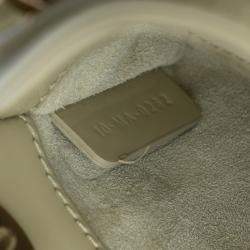 Pre Owned Dior Green Micro Patent Cannage Lady Dior