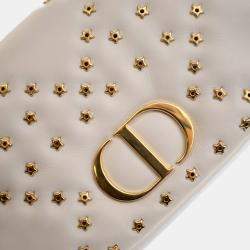 Pre Owned Christian Dior Lambskin Lucky Star Caro Bag