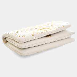 Pre Owned Christian Dior Lambskin Lucky Star Caro Bag