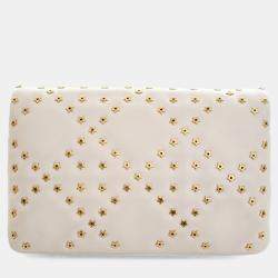 Pre Owned Christian Dior Lambskin Lucky Star Caro Bag