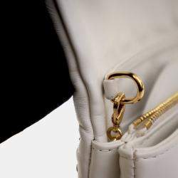 Pre Owned Christian Dior Lambskin Lucky Star Caro Bag