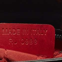 Pre Owned Dior Black Cannage Nylon and Leather Tote