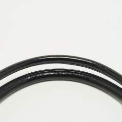 Pre Owned Dior Black Cannage Nylon and Leather Tote