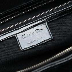 Pre Owned حقيبة تسوق ديور ليدي ديور سوفت كاناج براءات كبيرة سوداء