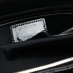 Pre Owned حقيبة تسوق ديور ليدي ديور سوفت كاناج براءات كبيرة سوداء