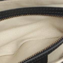 Pre Owned Dior Saddle Navy Blue Oblique Canvas Shoulder Bag