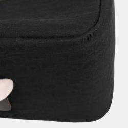 Pre Owned Christian Dior Black Canvas Trotter MODELE EXCLUSIF Duffle Handbag