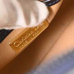 Pre Owned Christian Dior Navy Trotter Handbag