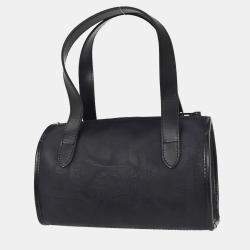 Pre Owned Christian Dior Navy Trotter Handbag