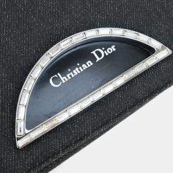 Pre Owned Christian Dior Black Denim Malice Handbag