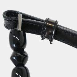 Pre Owned Christian Dior Black Denim Malice Handbag