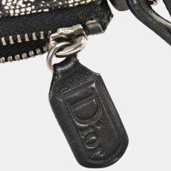 Pre Owned Christian Dior Black Trotter Saddle Handbag