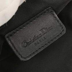 Pre Owned Christian Dior Black Trotter Saddle Handbag