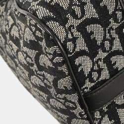 مملوكة مسبقًا حقيبة يد كريستيان ديور تروتر سوداء دافل