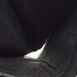 مملوكة مسبقًا Dior Lady Dior Black Cannage Patent Leather Compact Wallet