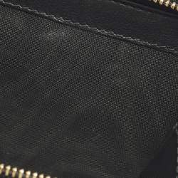 مملوكة مسبقًا Dior Lady Dior Black Cannage Patent Leather Compact Wallet