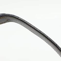 Pre Owned Dior Blue Oblique Denim and Leather Saddle Bag