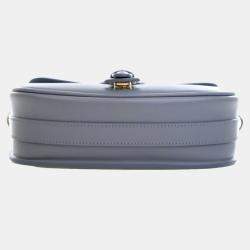 Pre Owned Dior Blue Medium Calfskin Bobby Crossbody