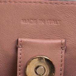 مملوكة مسبقًا Dior Orange Leather Large Diorissimo Shopper Tote