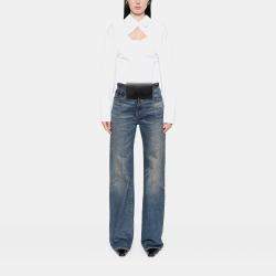 Pre Owned حقيبة حزام ديور سادل ألترا ماتي أسود