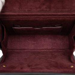 Pre Owned Dior Red Lambskin Dioraddict Lockbox Crossbody