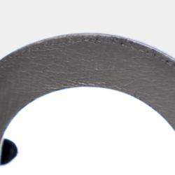 Pre Owned Dior Silver Small Metallic Lambskin Cannage My ABCDior Lady Dior