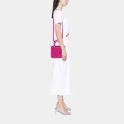 مملوكة مسبقًا Dior Pink Small Lambskin Cannage My ABCDior Lady Dior