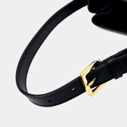 Pre Owned Dior Black Leather C'est Dior Medium