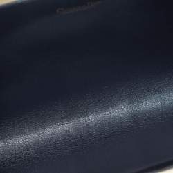 Pre Owned Dior Black/Grey Diorissimo Canvas Vintage Frame Clutch