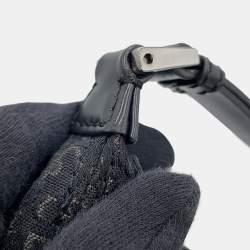 Pre Owned Dior Trotter Street Chic Black Canvas