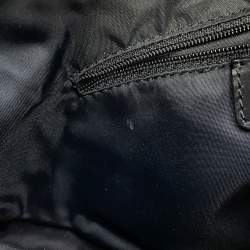 Pre Owned Dior Trotter Street Chic Black Canvas