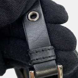 Pre Owned Dior Trotter Street Chic Black Canvas