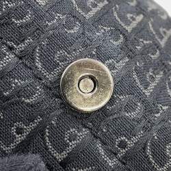 Pre Owned Dior Trotter Street Chic Black Canvas