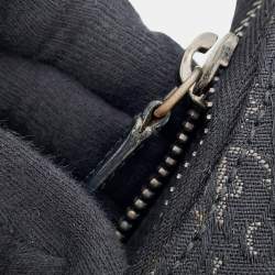 Pre Owned Dior Trotter Street Chic Black Canvas