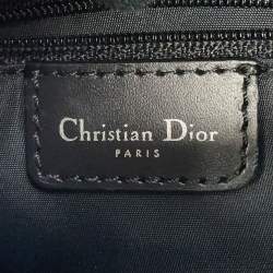 Pre Owned Dior Trotter Street Chic Black Canvas