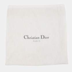 Pre Owned Dior Trotter Street Chic Black Canvas