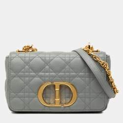 Pre Owned Dior Small Calfskin Cannage Caro Crossbody