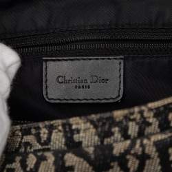Pre Owned Dior Black Diorissimo Trotter Canvas Crossbody