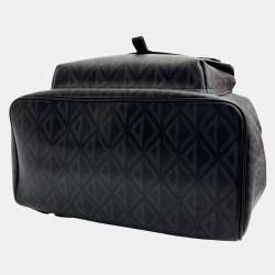 مملوكة مسبقًا Dior Black CD Coated Canvas Hit the Road Backpack