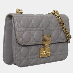 Pre Owned حقيبة بقلاب ديور كبير ديورأديكت