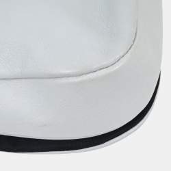 Pre Owned حقيبة ديور ماليس جلد أزرق فاتح