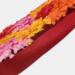 Pre Owned حقيبة يد ديور كريستيان ماليس قماش أحمر