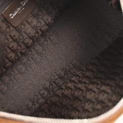 Pre Owned Dior Flight Brown Mouton Shearling Shoulder Bag