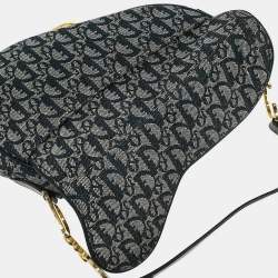 Pre Owned حقيبة يد ديور تروتر بحرية نيفي سرج