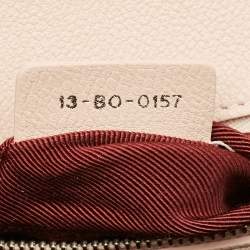 Pre Owned Dior Diorama Medium Pink Leather Shoulder Bag