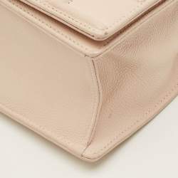 Pre Owned Dior Diorama Medium Pink Leather Shoulder Bag