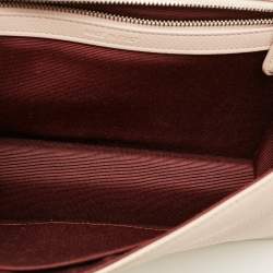 Pre Owned Dior Diorama Medium Pink Leather Shoulder Bag