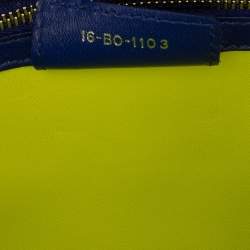 مملوكة مسبقًا حقيبة ليدي ديور كاناج جلد خروف كبير ثلاثي الألوان زهري ديور